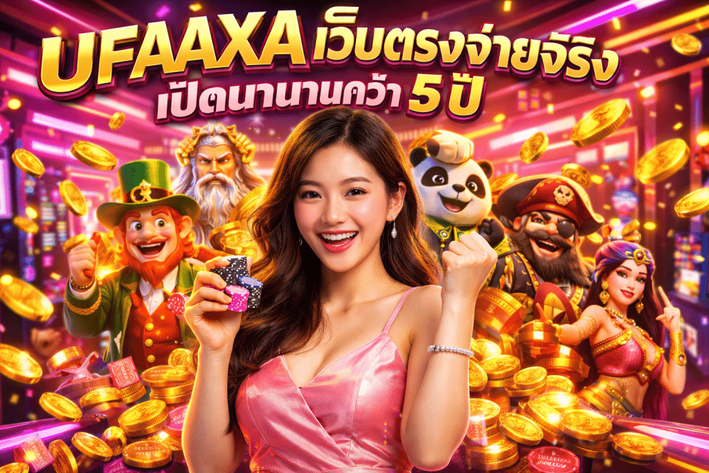 UFAAXA เว็บตรงจ่ายจริง เปิดมานานกว่า 5 ปี